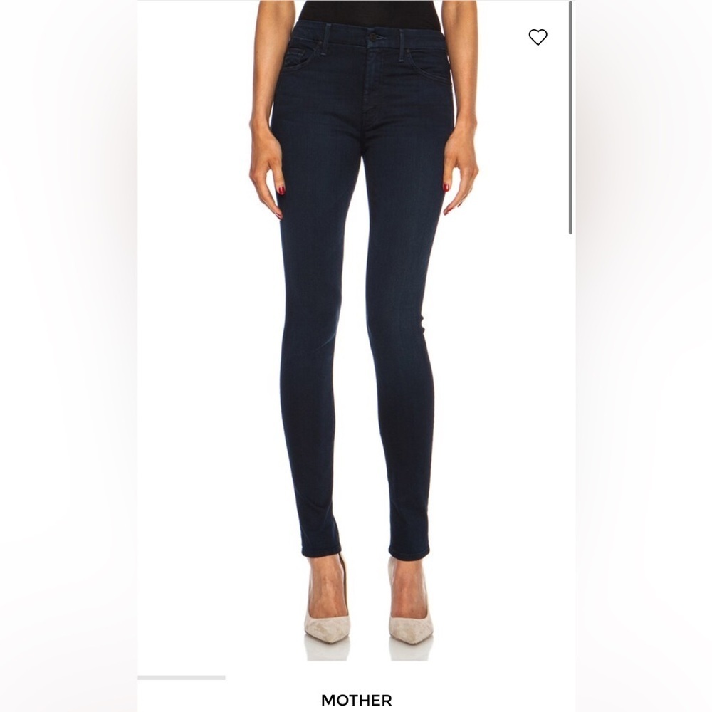 MOTHER The Looker High-Rise Skinny Jeans Untouched Wash Size 30
